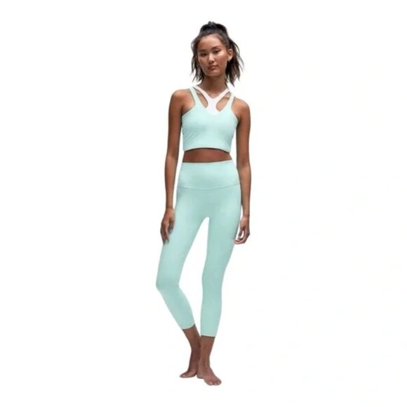 NWT Lululemon Align High-Rise Crop 23", Ideal Mint - Picture 1 of 9